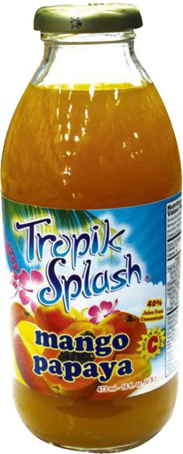 Tropik Splash Mango Papaya 473ML